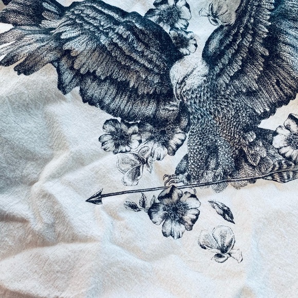 Vintage Spell Eagle Canvas Tote - Picture 5 of 7
